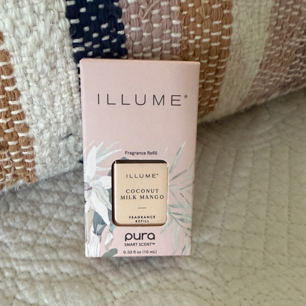 Illume Coconut Milk Mango Fragrance Refill - Soft Pink